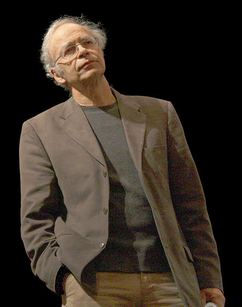 Peter Singer at The College of New Jersey, Oct 2009