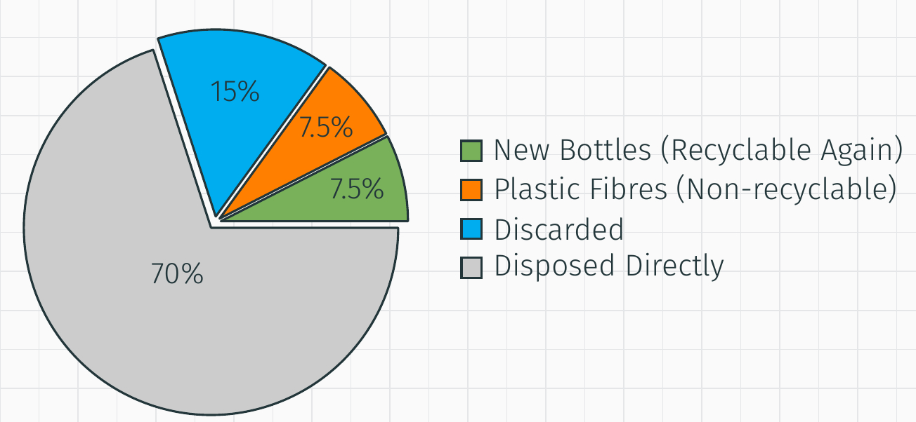 The PET recycling process